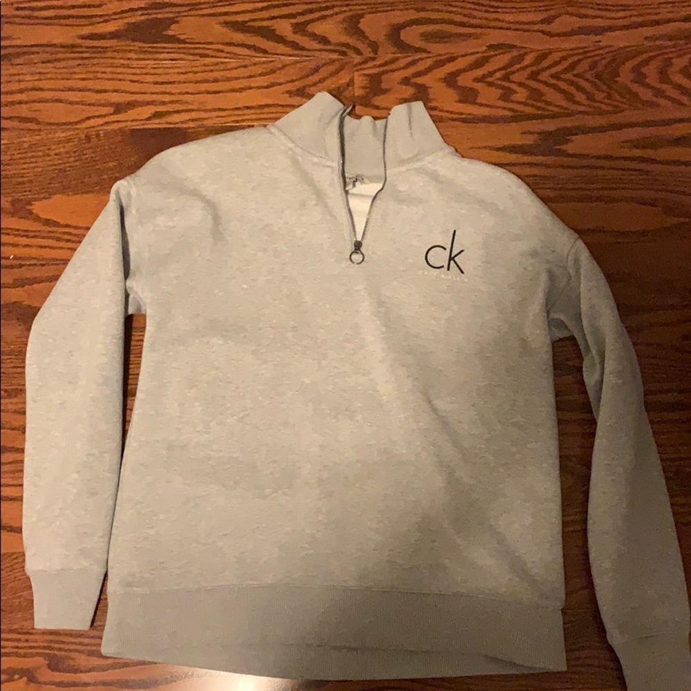 Calvin Klein half zip sweater